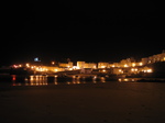 SX21374 Tenby harbour by night.jpg